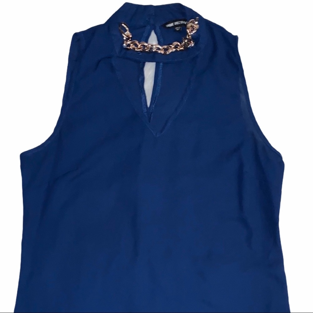 Solid Color High Neck Cami Top